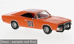 Brekina 18004 - H0 - Dodge Charger General - orange